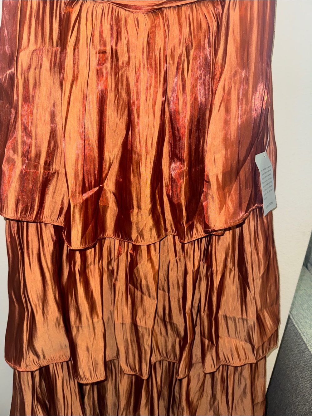 NWT Lulus Bella Strapless Tiered
Gown Sz Small - Picture 8 of 12